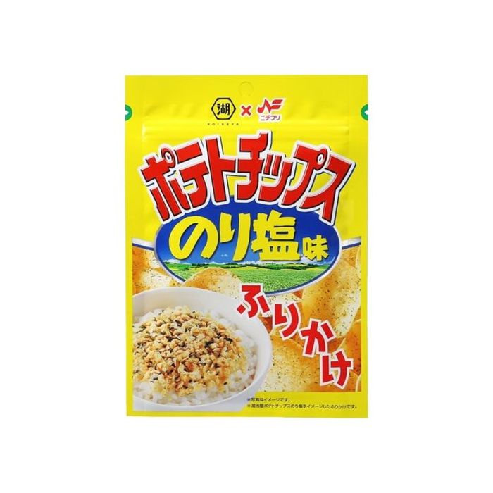 Nichifuri Shokuhin Furikake Rice Seasoning with Potato Chips Nori Seaweed Salt Flavour 20g 