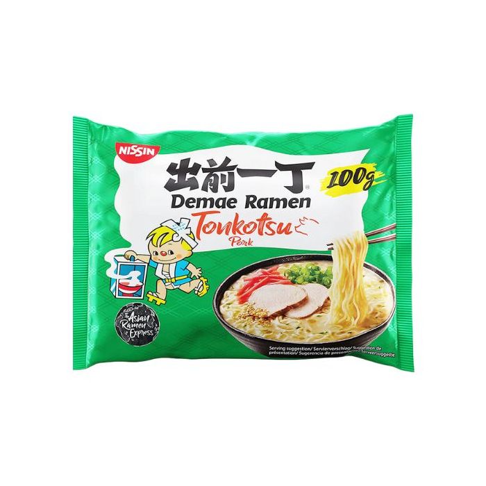 NISSIN Kyushu Tonkatsu Noodle 100g 出前一丁九洲豬骨儂湯麵