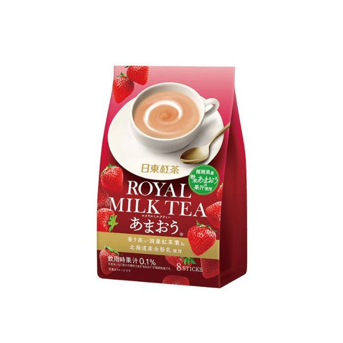 NITO Royal Milk Tea Strawberry Flavour 112g 日东红茶 草莓味皇家奶茶 112g