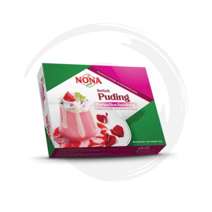 NONA Serbuk Puding Perisa Rose Bandung 85g 