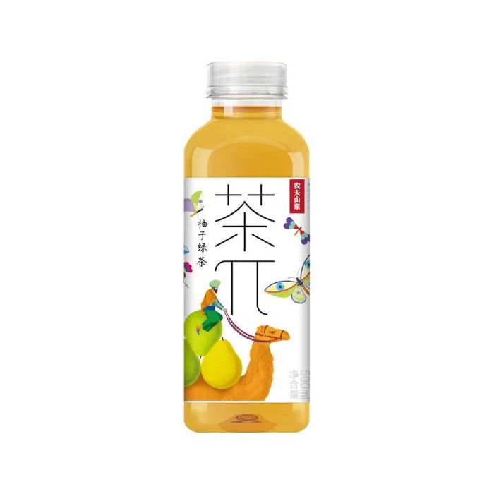 NONGFUSPRING Spring Grapefruit Green Tea Drink CFJ705C 500ml  農夫山泉茶π柚子綠茶