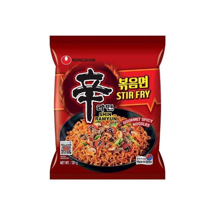 NONGSHIM Shin Ramyun Stir Fry Noodle 131g 韓國乾拌辛辣麵