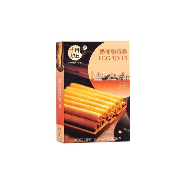 OCTOBER FIFTH Egg Rolls 500g 十月初五奶油鷄蛋卷