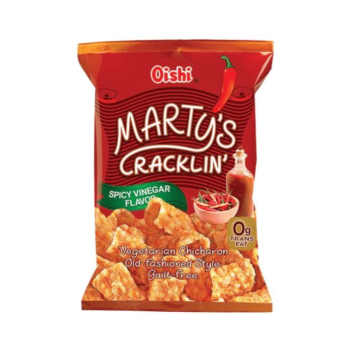 Oishi - Marty Cracker Spicy Vinegar Flavour 上好佳马蒂饼干香辣醋味 90g
