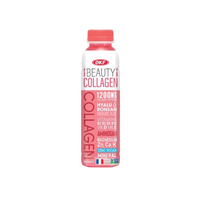 OKF Beauty Collagen Zero Sugar Drink 500ml - 1200mg Collagen 