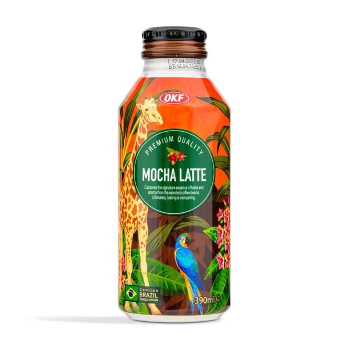 OKF Premium Mocha Latte 390ml 韓國 摩卡拿鐵咖啡 (BBD: 22/08/2026)