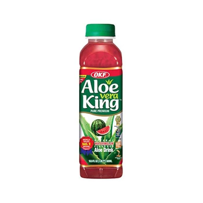 OKF Aloe Vera King Watermelon 500ml 韓國西瓜味蘆薈