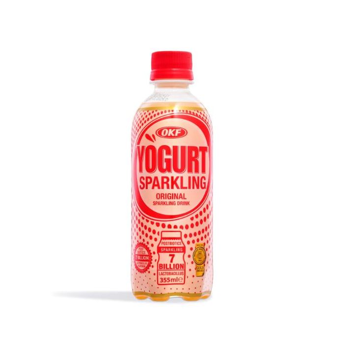 OKF Yogurt Sparkling Drink 355ml 有汽乳酪飲品