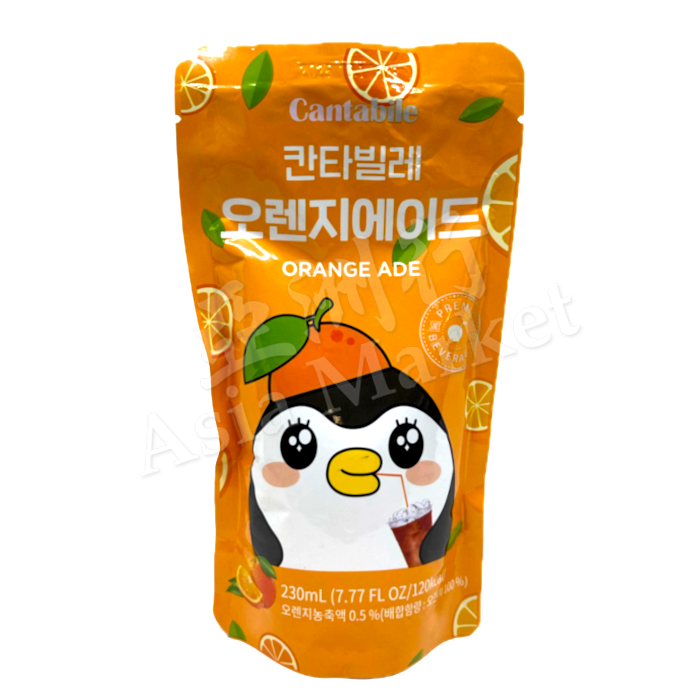 Cantabile Orange Flavoured Ade 230ml 
