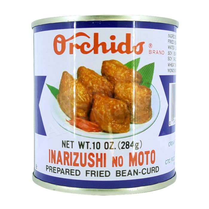 ORCHIDS   Inarizushi No Moto (Seasoned Fried Bean Curd Pouches) 284g(can) 