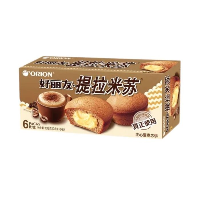 ORION Pie Tiramisu Flavour 138g 好丽友 提拉米苏