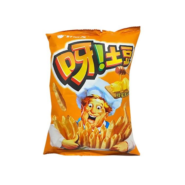 Potato Snack Honey Butter Flavour 40g  好丽友 呀土豆 蜂蜜黄油味 40g