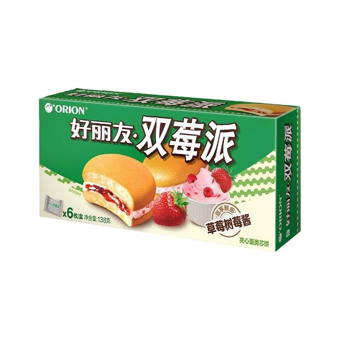 ORION Strawberry & Raspberry Pie 138g