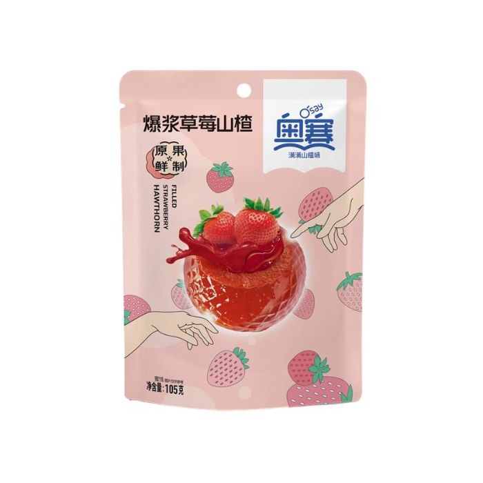Osay Filled Strawberry Hawthorn 105g 