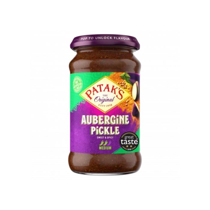 PATAKS Brinjal Pickle (Aubergine Pickle) 312g  腌茄子