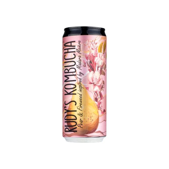 Rudy's Pear & Fireweed Kombucha 330ml 康普茶 (梨, 柳蘭味)