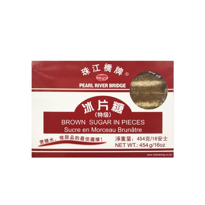 PEARL RIVER BRIDGE Brown Sugar 454g  珠江特级冰片糖