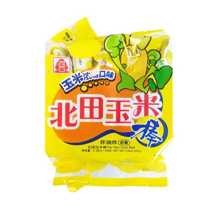 PEI TIEN Corn Roll (Corn Flavour) 100g