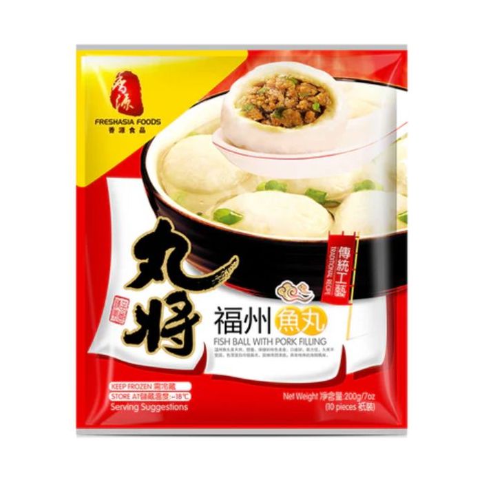 FRESHASIAFOODS Fuzhou Fish Ball 200g 丸將福州魚丸