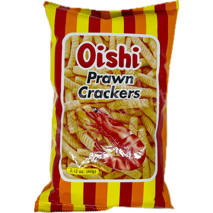 Oishi  Prawn Crackers 2.12oz (60g) 上好佳蝦條