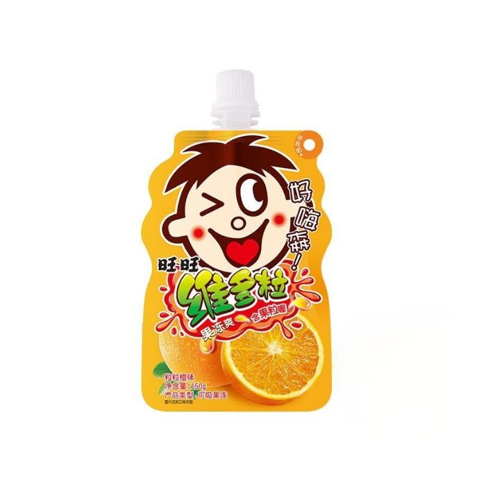 WANTWANT Victorial Fruit Drink - Orange Flavour 150g (BBD: 04/06/2026) 旺旺维多利果汁果冻爽香橙味