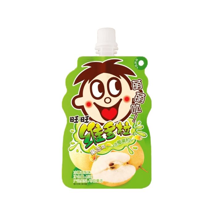 WANTWANT Victorial Fruit Drink - Snow Pear Flavour 150g 旺旺维多利果汁果冻爽冰糖雪梨味