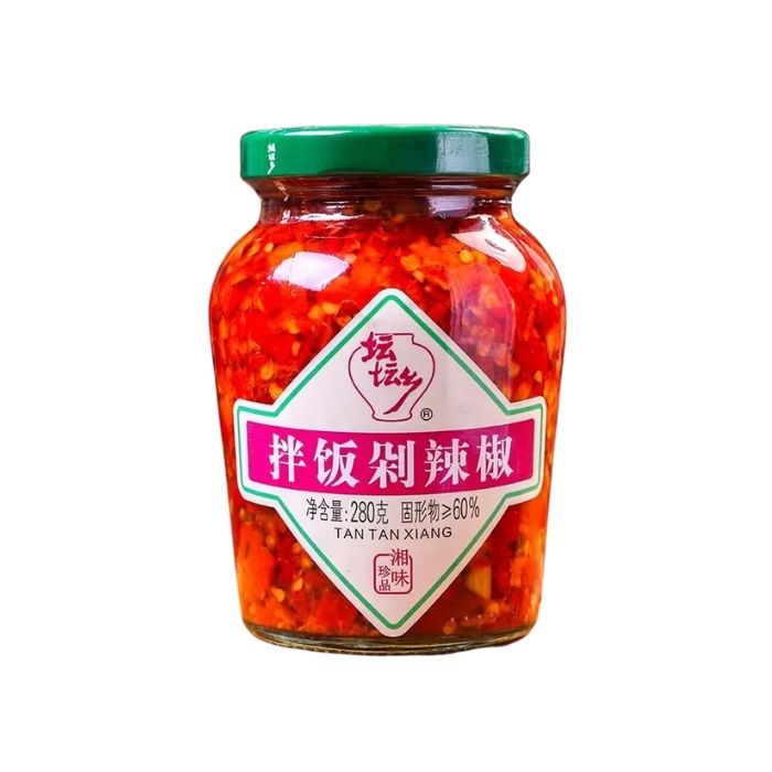 TANTAN XIANG Chopped Red Chilli 280g 坛坛香拌饭剁辣椒
