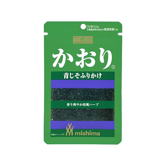Mashima Rice Seasoning with Green Shiso Leaves 15g 