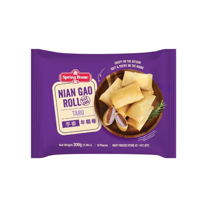 [FROZEN] Spring Home Nian Gao Roll Rice Cake Taro 200g 第一家芋头年糕卷 
