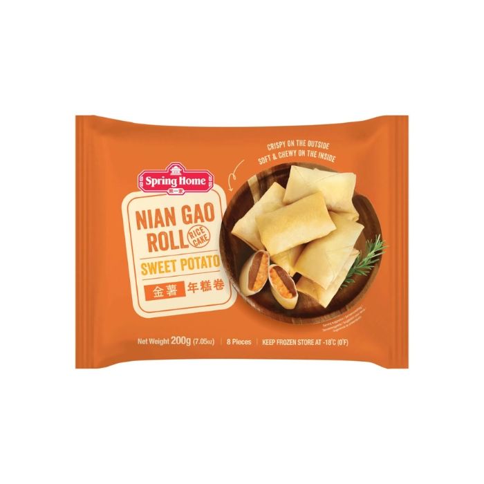 [FROZEN] Spring Home Nian Gao Roll Rice Cake Sweet Potato 200g 第一家地瓜年糕卷