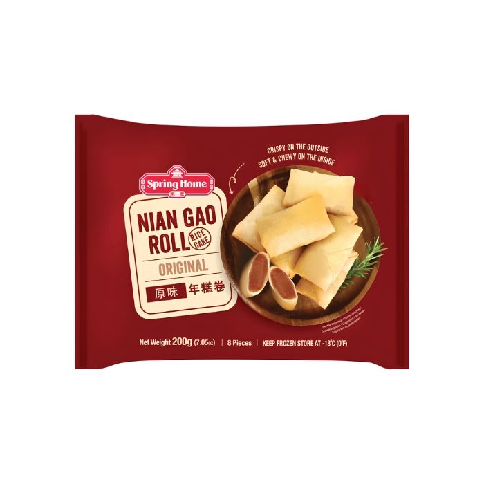 [FROZEN] Spring Home Nian Gao Roll Rice Cake Original 200g 第一家原味年糕卷