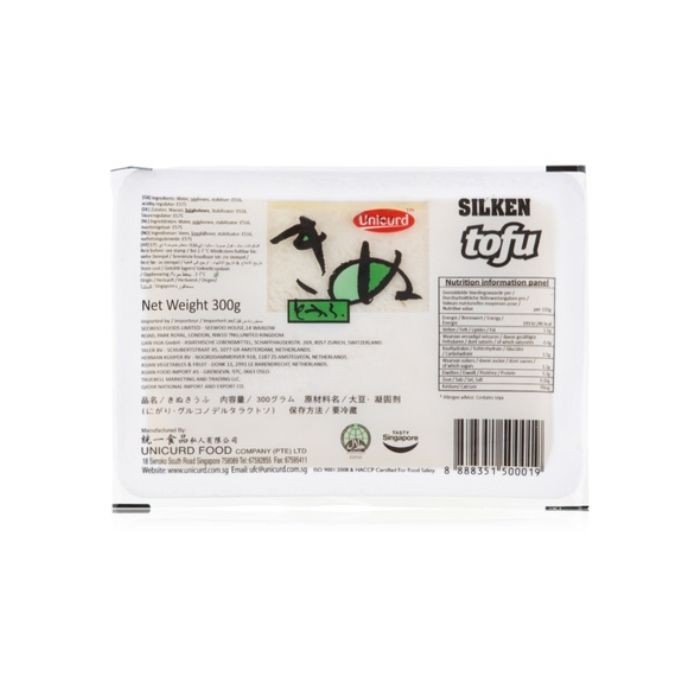 [FRESH] UNICURD T02 Japanese Silken Tofu 300g 统一牌日式丝滑嫩豆腐