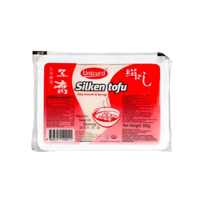 [FRESH] UNICURD T01 Silken Tofu Box 300g 统一牌盒装丝滑嫩豆腐