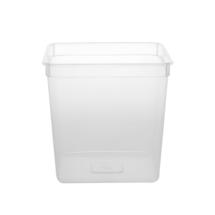 MSVENTURE SQ4000 Square Container With Lid (White Cloudy) 60pc