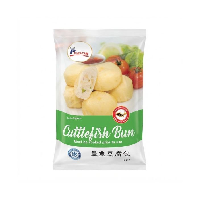 [FROZEN] PCOOK Cuttlefish Bun 200g 泰国墨鱼豆腐包