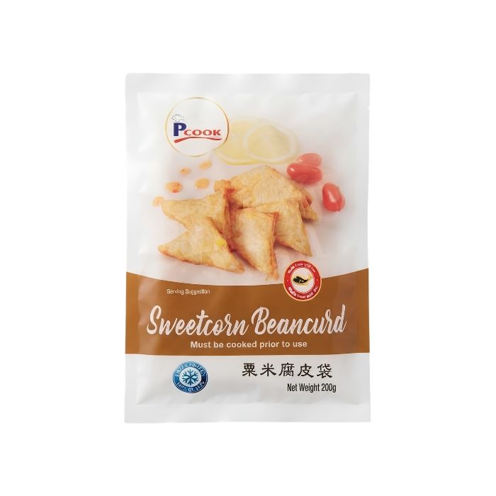 [FROZEN] PCOOK Sweetcorn Beancurd 200g 泰国粟米腐皮卷