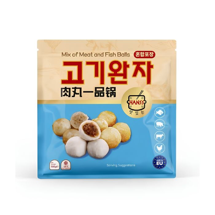 [FROZEN] Hanss  Mix of Meat and Fish Balls 500g 肉丸一品锅