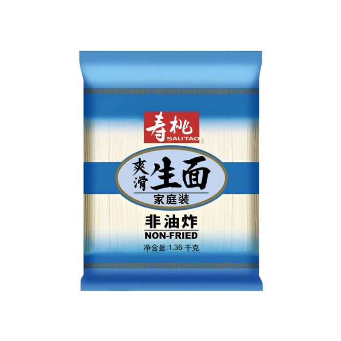 Sau Tao Dried Noodle 1.36kg 寿桃爽滑生面