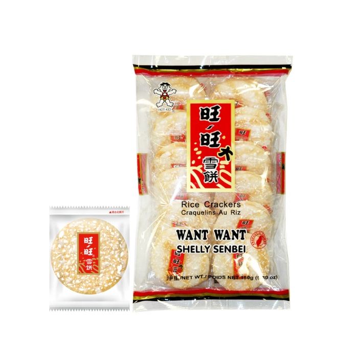 WANTWANT Rice Crackers Shelly Senbei 150g 旺旺雪餅