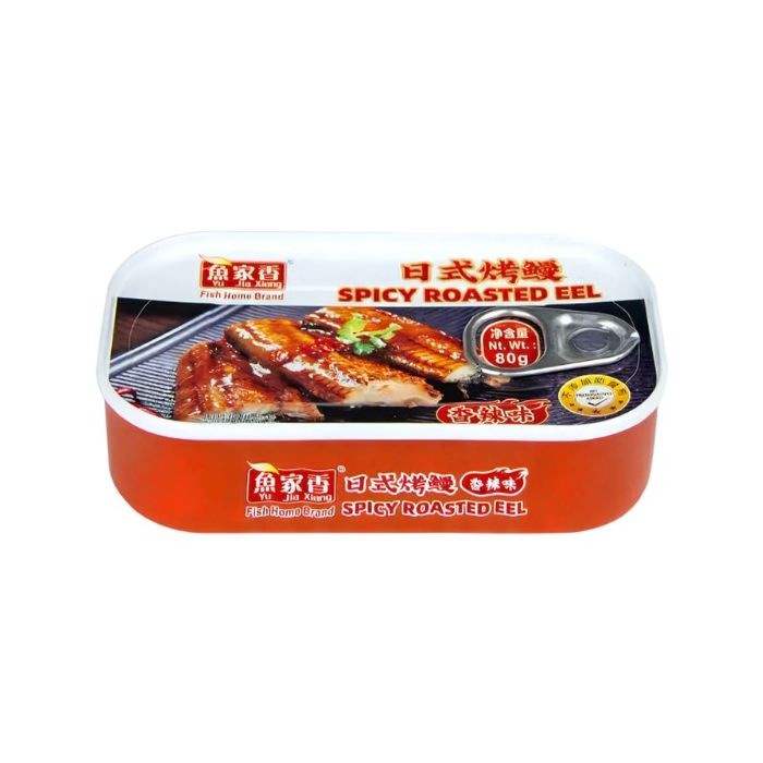 YUJIAXIANG Spicy Japanese Style Grilled Eel 80g 鱼家香日本烧鳗