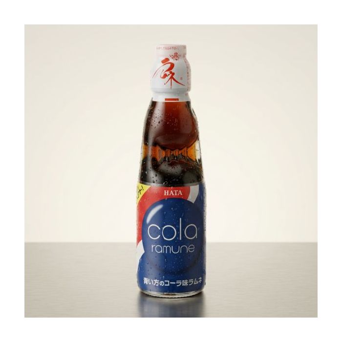 HATAKOSEN (HATA) RAMUNE Carbonated Soft Drink (Cola Flavour) 200ml 日本彈珠汽水可樂