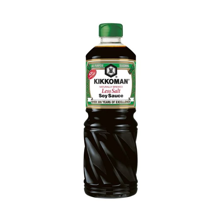 KIKKOMAN Naturally Brewed Less Salt Soy Sauce 975ml 萬酱油 低盐