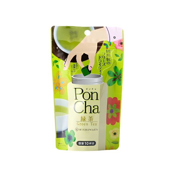Hishiwaen Poncha Green Tea 10g 冻干绿茶块
