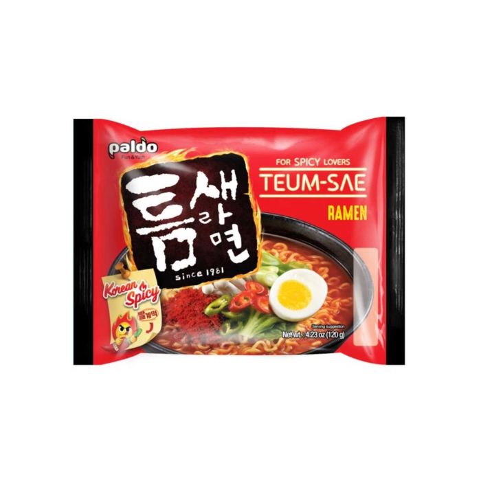 PALDO Teumsae Ramyun 120g 八道極地麻辣烫面