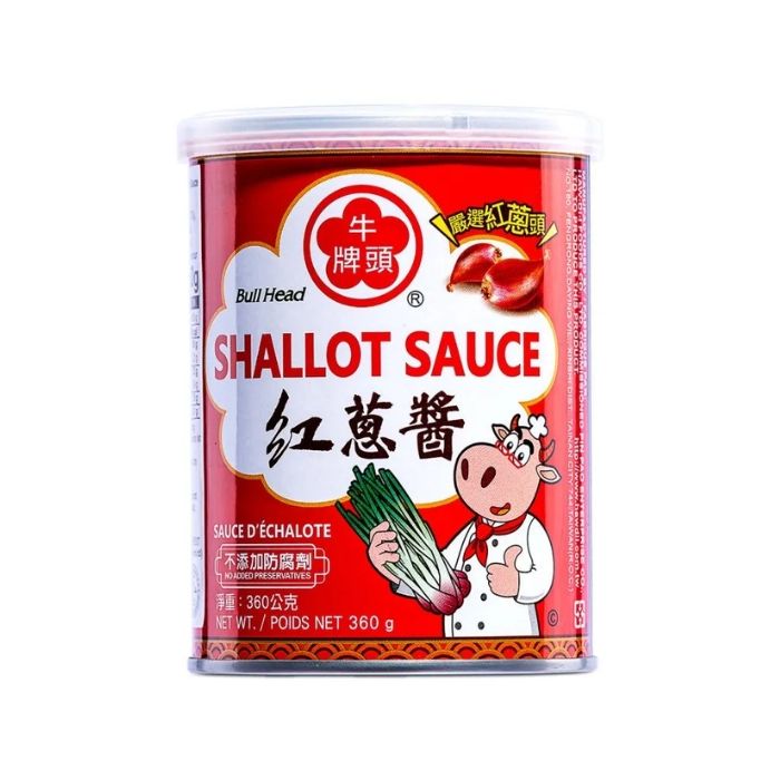 BULL HEAD Shallot Sauce 360g 牛头牌红葱酱大