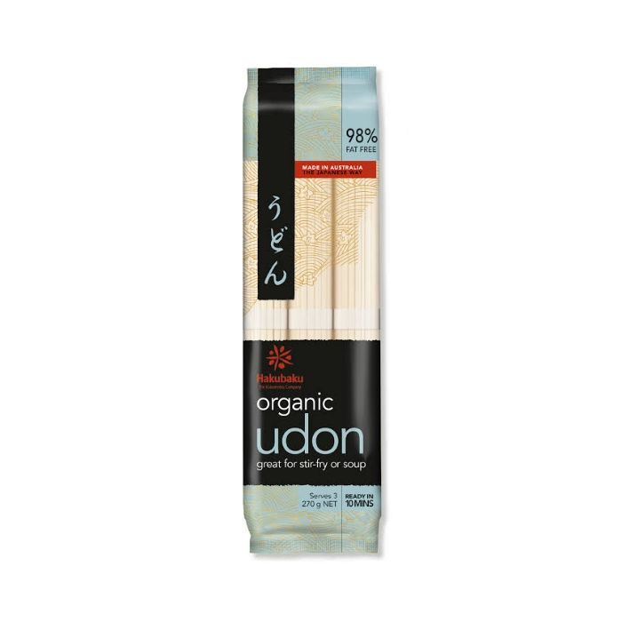HAKUBAKU Organic Udon Noodle 270g 日本有机乌冬面