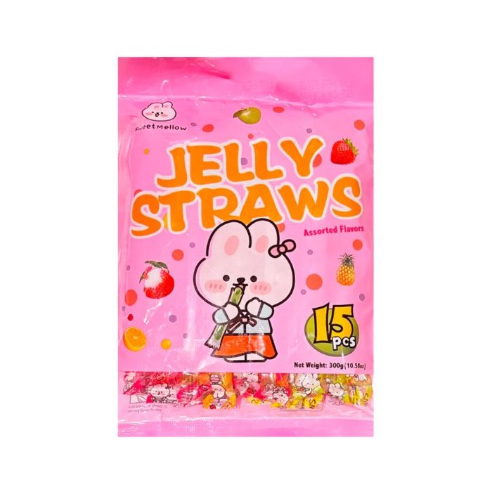  Jelly Sticks Assorted 4Flavour (15x20g) 果汁果凍條