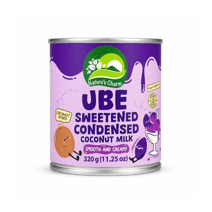 Nature's Charm Ube Sweetened Condensed Coconut Milk 320g 香芋味炼乳