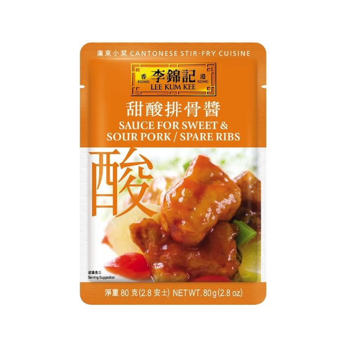 LEEKUMKEE Sauce for Sweet&Sour Pork 80g 李錦記快樂廚甜酸排骨醬