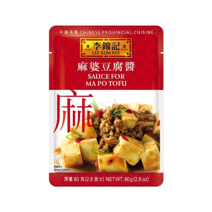 LEEKUMKEE LKK Mapo Tofu 80g 李锦记麻婆豆腐酱
